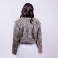 OKRYCIE NARZUTKA FUTRO ŚLUBNE BRIDAL STOLE