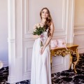 suknia ślubna z detalami  biała suknia ślubna