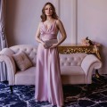 powder pink dress